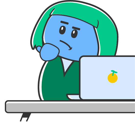 A person adopting a thinking pose