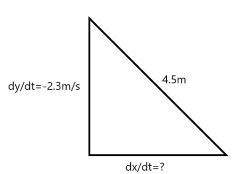 Right angled triangle.