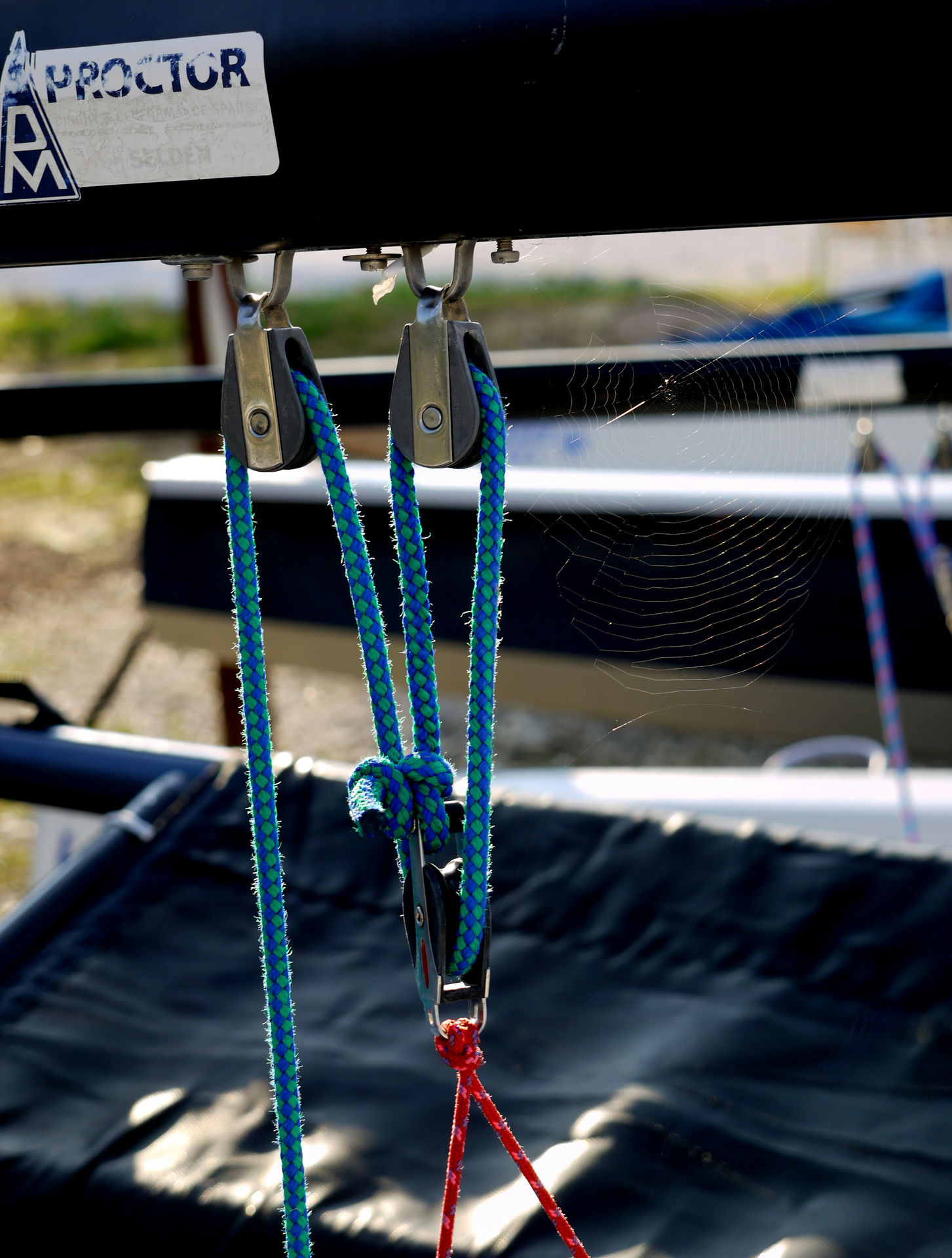 Pulley system.