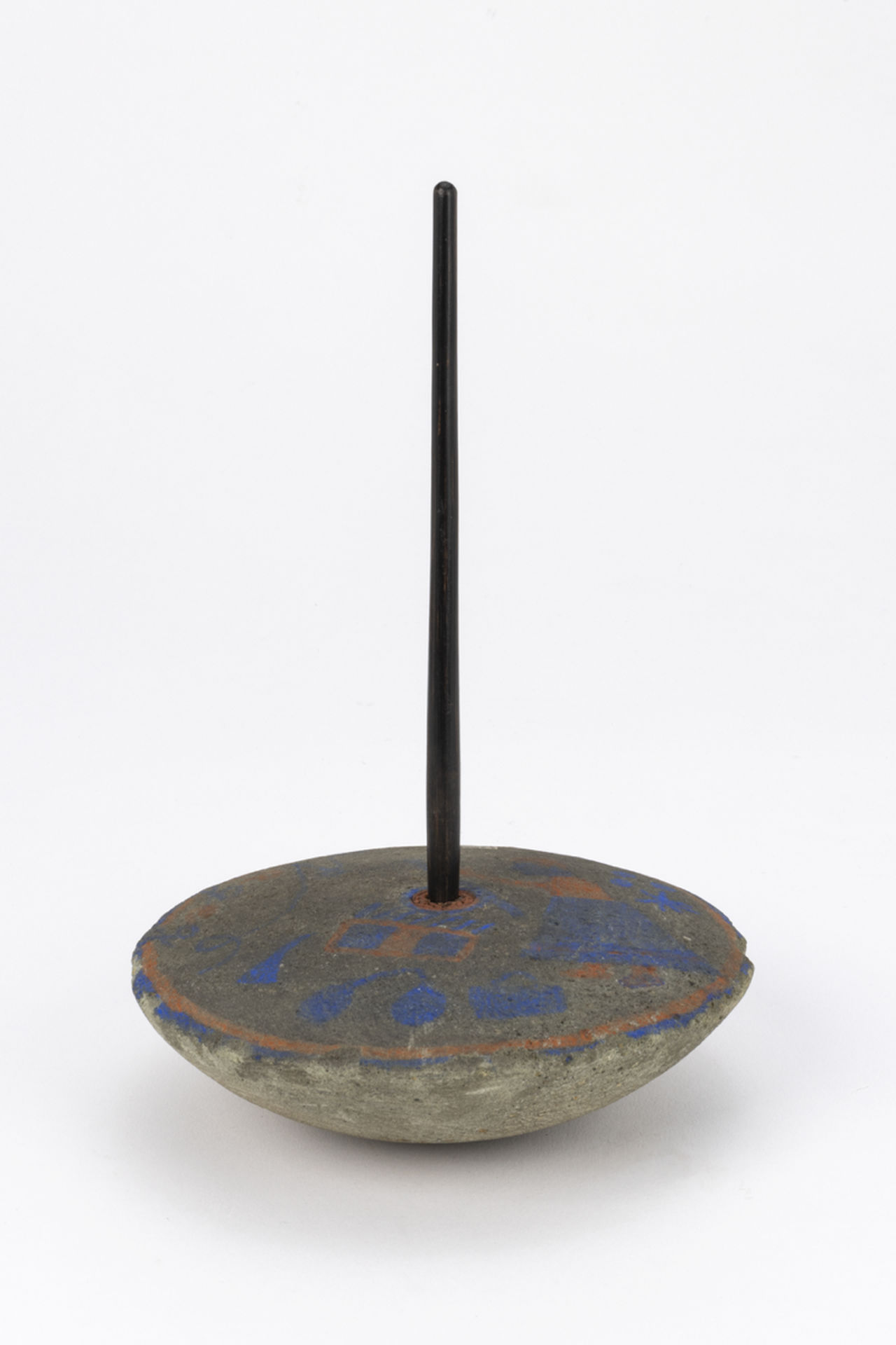 A kolap with a palm-wood spindle.
